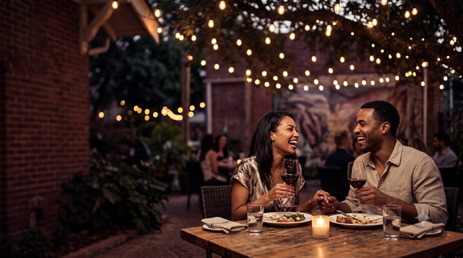 Houston date night ideas for couples with dinner, drinks, and activities